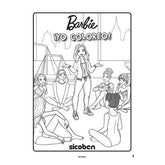 Libro de Colorear 24 Pagina Coloreo Barbie